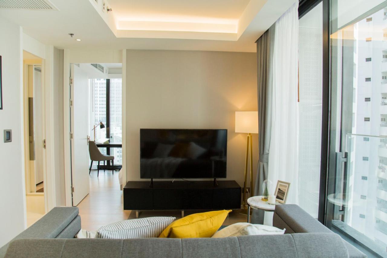 曼谷Sukhumvit 11#Luxury#Pool#Gym#Bts Nana&Mrt Sukhumvit#1Br#Max2Ppl公寓 外观 照片