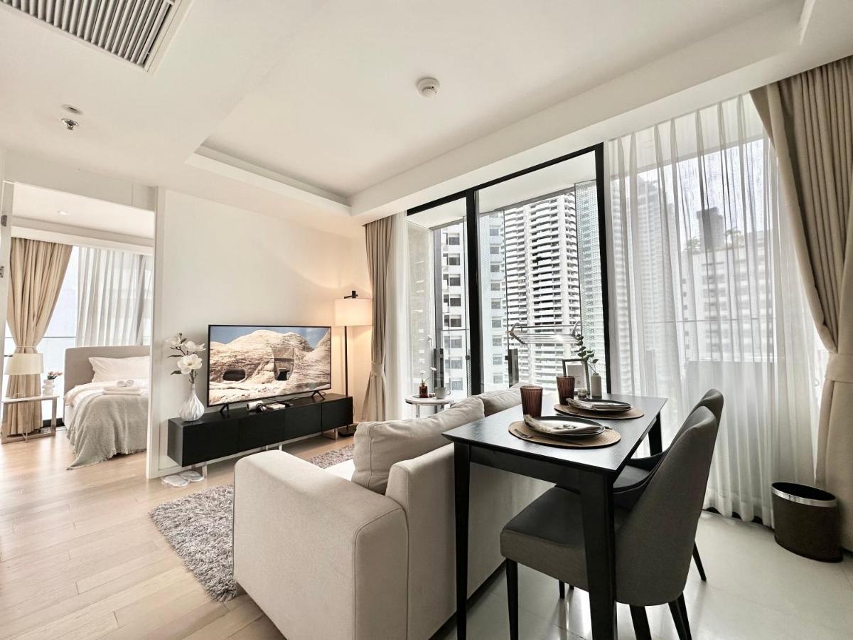曼谷Sukhumvit 11#Luxury#Pool#Gym#Bts Nana&Mrt Sukhumvit#1Br#Max2Ppl公寓 外观 照片