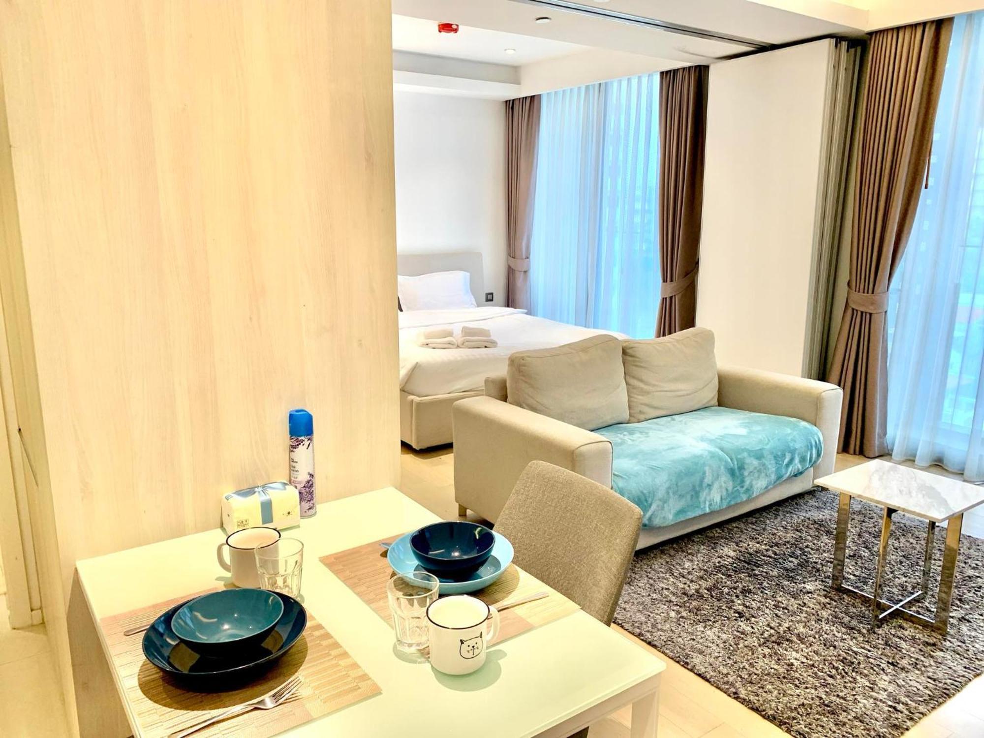 曼谷Sukhumvit 11#Luxury#Pool#Gym#Bts Nana&Mrt Sukhumvit#1Br#Max2Ppl公寓 外观 照片