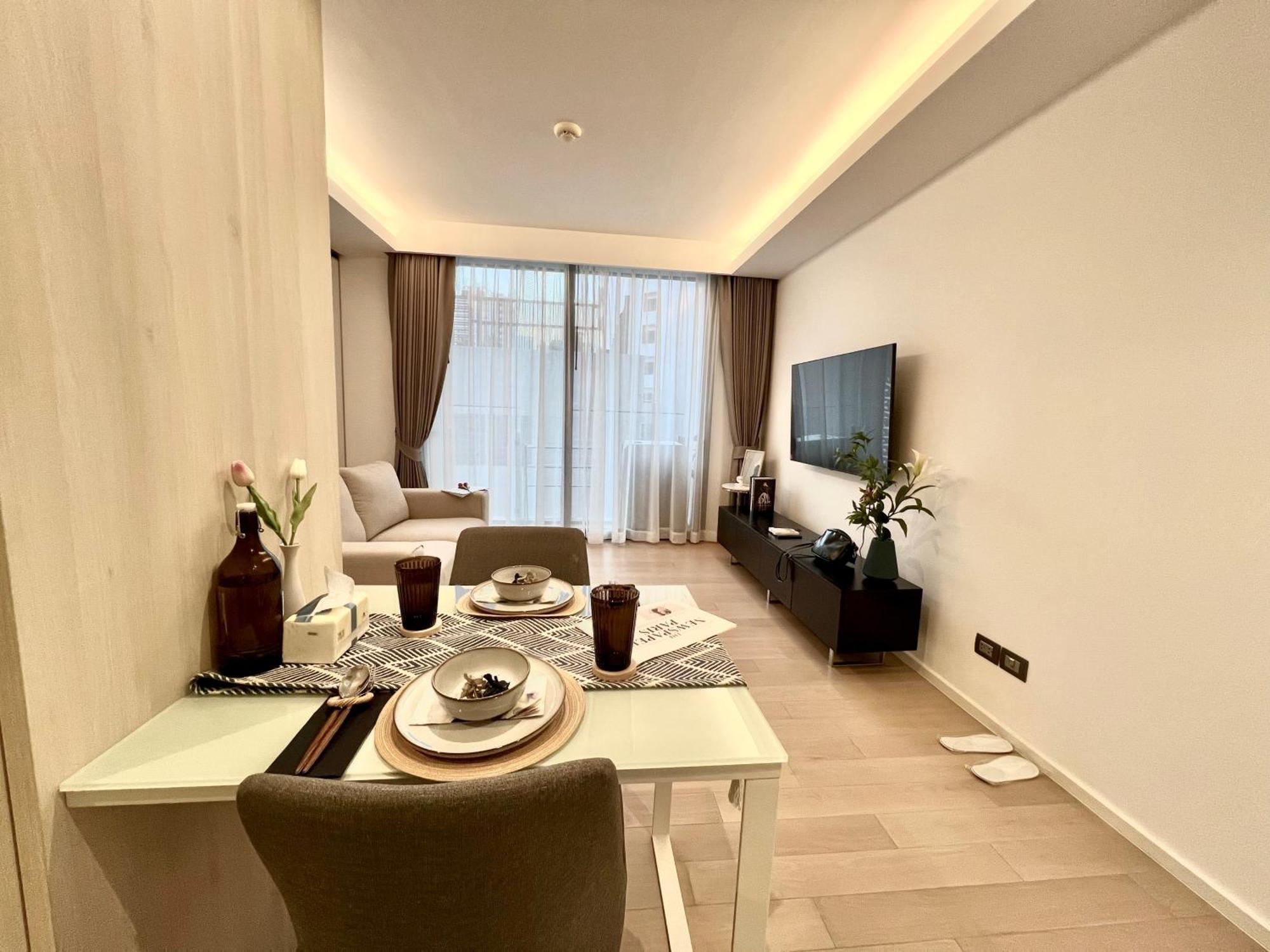 曼谷Sukhumvit 11#Luxury#Pool#Gym#Bts Nana&Mrt Sukhumvit#1Br#Max2Ppl公寓 外观 照片